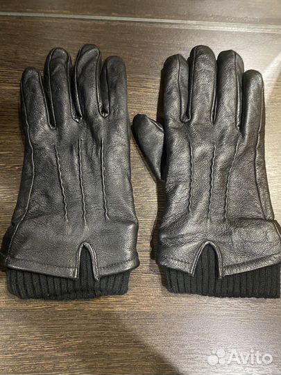 Мужские кожаные перчатки