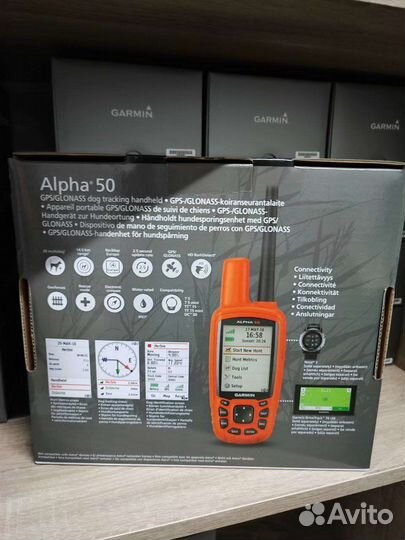 Навигатор garmin alpha 50