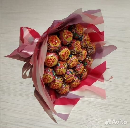 Сладкие букеты из конфет