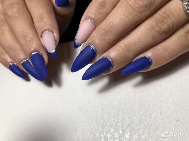 Наращивание ногтей гель лак