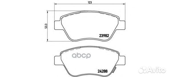 P59051 858 31FDB1920FO827781 колодки дисков