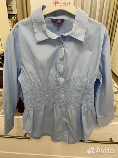 Школьная блузка на девочку 128