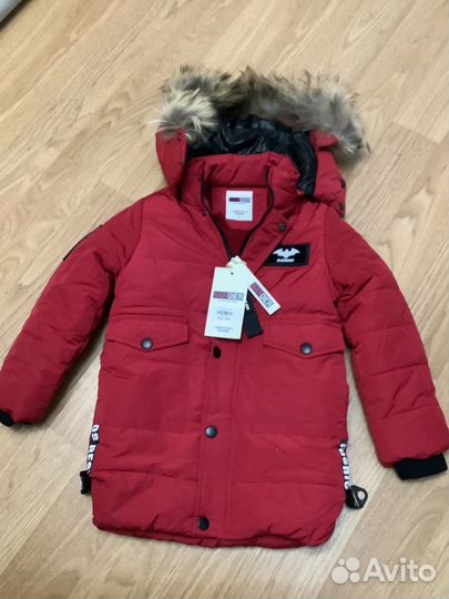 Пуховик для мальчика 128
