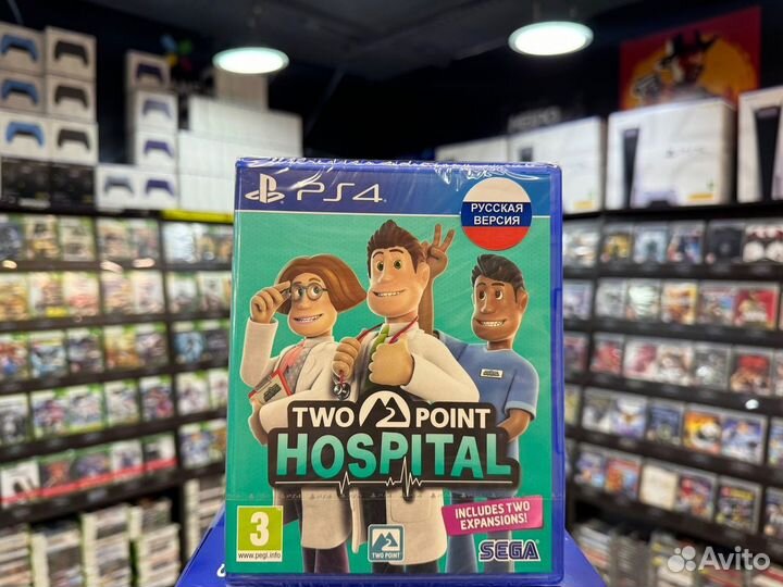Игры для PS4: Two Point Hospital