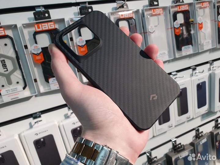 Чехол Pitaka MagEZ Case Pro 3 Усиленный 14 Pro