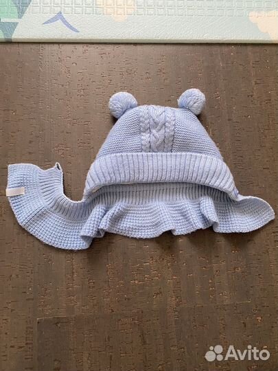 Шапка шлем зимняя