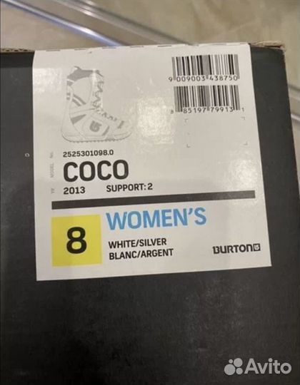 Ботинки для сноуборда женские burton сосо