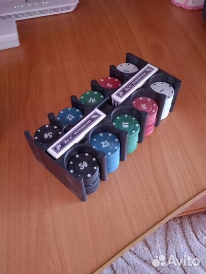 Набор для покера в кейсе