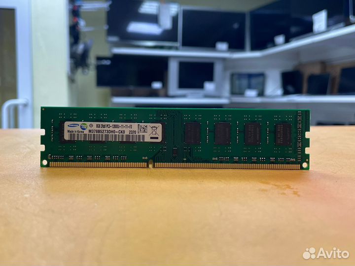 Модуль памяти Samsung dimm DDR3, 8гб, 1600мгц