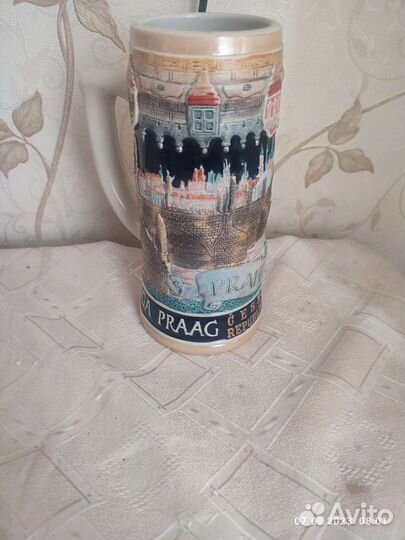 Пивная кружка керамика из Чехословакии