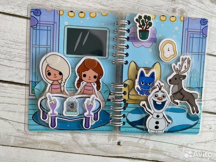 Тока бока альбом на липучках