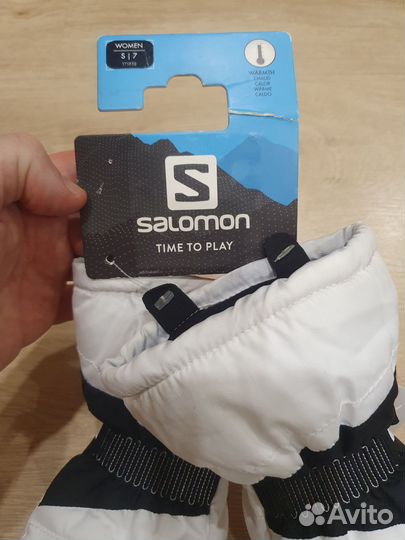 Горнолыжные перчатки женские Salomon force Ориг. S