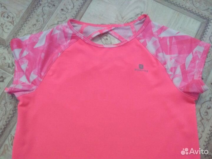 Футболка спортивная domyos рост 128-140 см