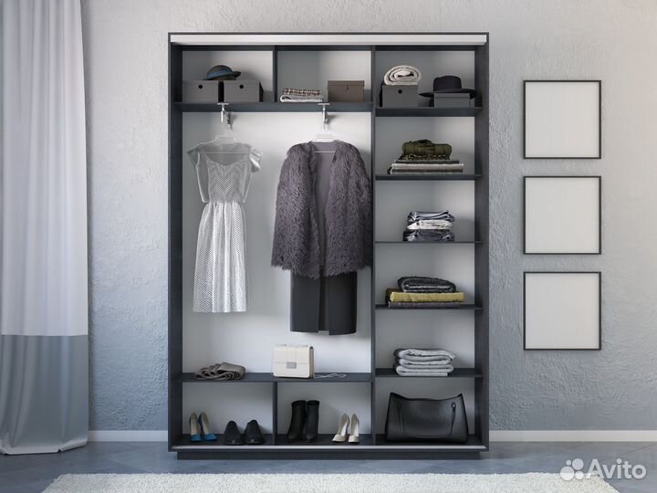 Шкаф-купе венге