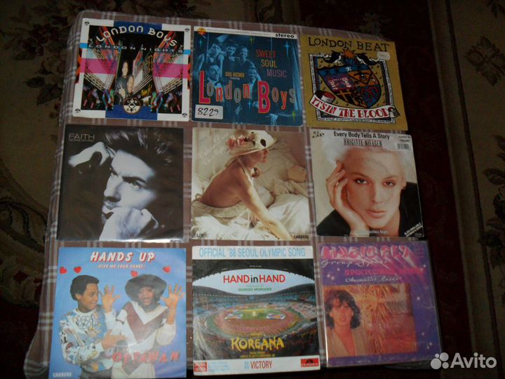 Виниловые пластинки семидюймовые