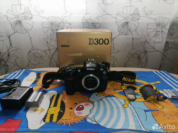 Зеркальный фотоаппарат nikon d300