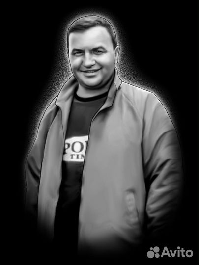 Ретушь фото. Портреты на памятники