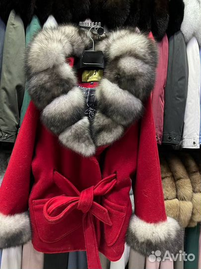 Пальто кашемировое