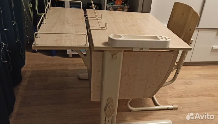 Растущая парта и стул Деми