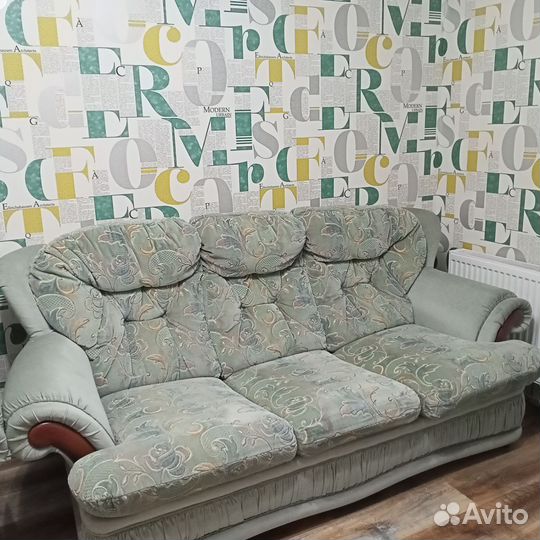 Мягкий уголок (диван + кресло)