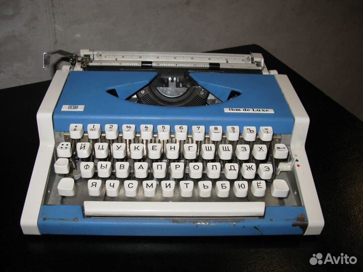 Печатная машинка Unis Traveller TBM De Luxe