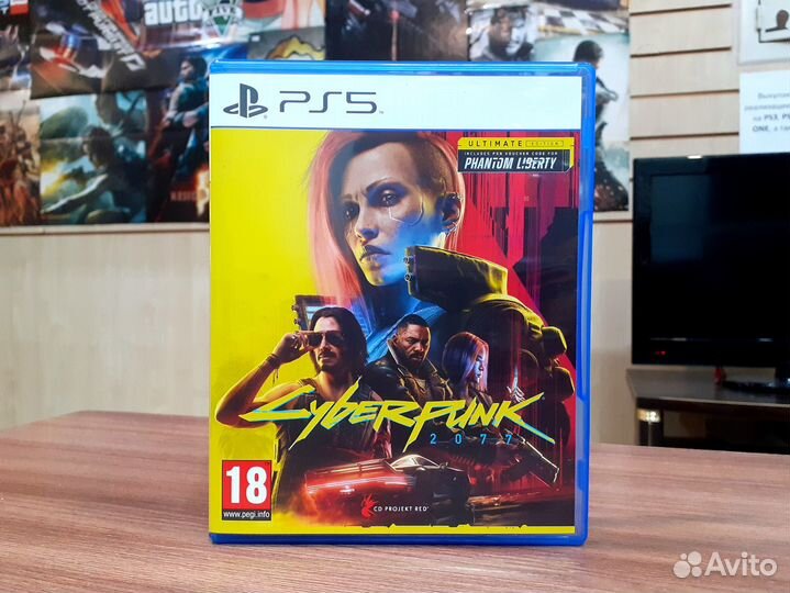 Cyberpunk 2077 (PS5, б/у, полн. на рус.)