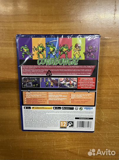 PS5 Turtles Shredder's Revenge (новый)