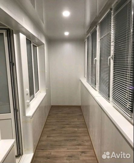 Остекление и отделка балконов / лоджий