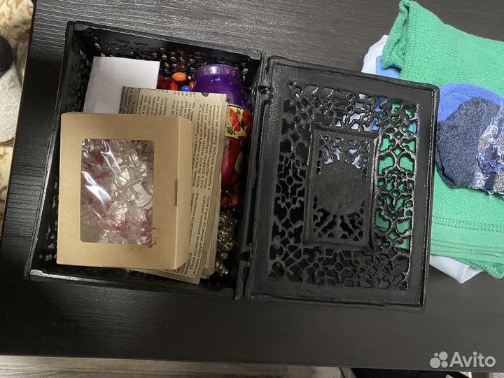 Шкатулка каслинское литье