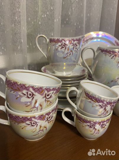 Сервиз чайный и чайно кофейный.гдр.германия