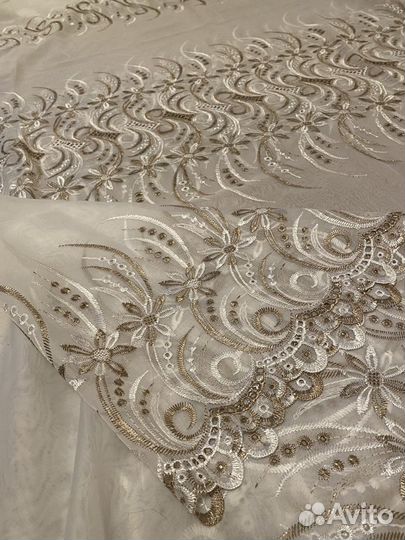 Тюль с вышивкой 3,00X2,40 м