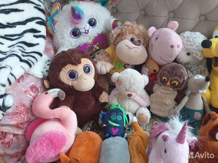 Игрушки мягкие