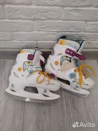Коньки детские раздвижные 30 33