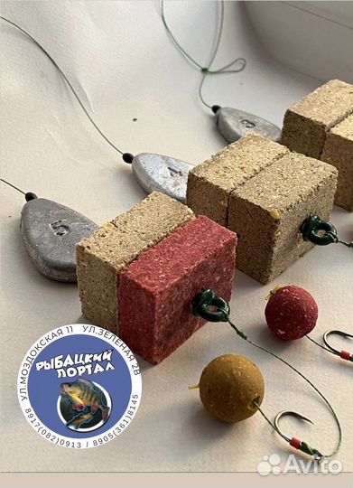 Жмыхоловка, готовая снасть на сазана, макушатник