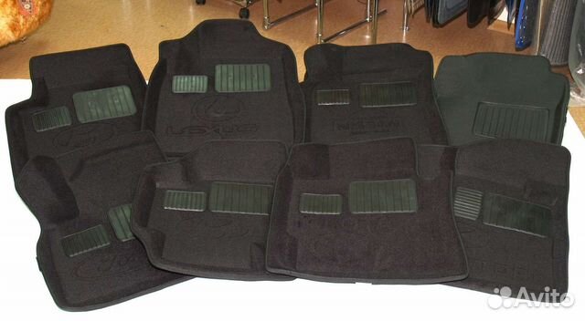 Ковры в салон ворс 3Д Toyota Corolla (07-12) (150)