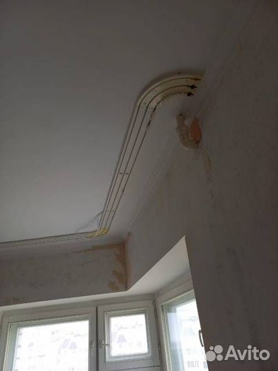 Карнизы для штор потолочный