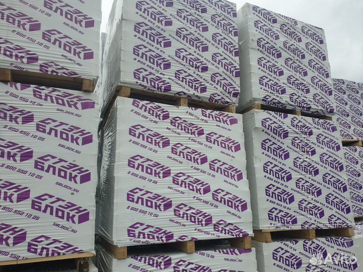 Газосиликатный блок стенблок Д500
