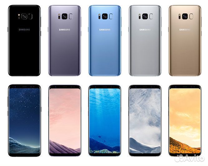 Лоток симкарты Samsung S8 черный