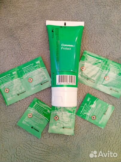 Остатки Защитный крем Протакт, салфетки