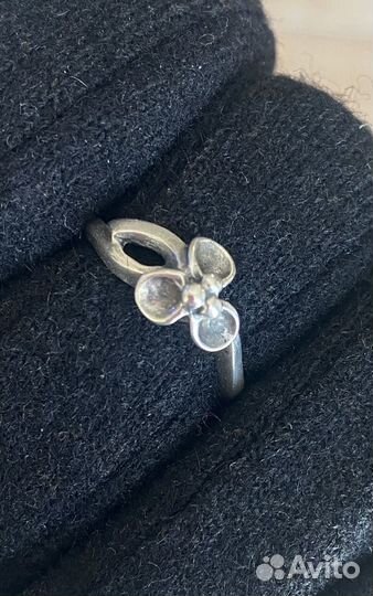 Кольцо серебрянное 875 проба