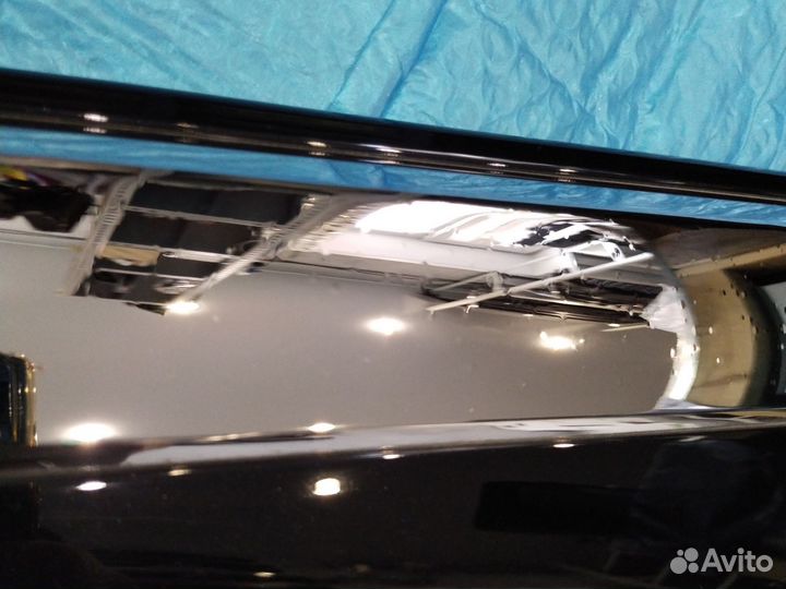 Молдинг водительской двери Ленд Крузер 200 черный