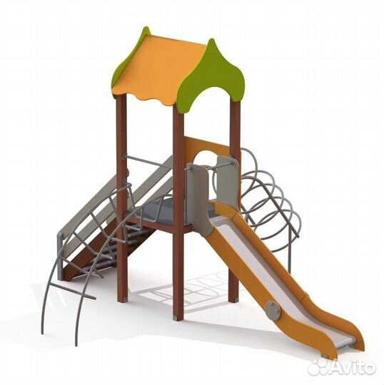 Уличные горки, детские карусели, качели всех видов