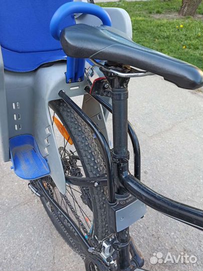 Детское велокресло заднее