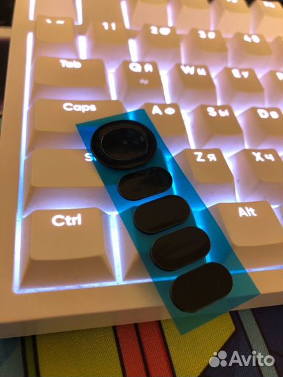 Глайды, ножки для мыши для Logitech G102, G203