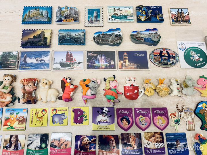 Магниты сувенирные на холодильник
