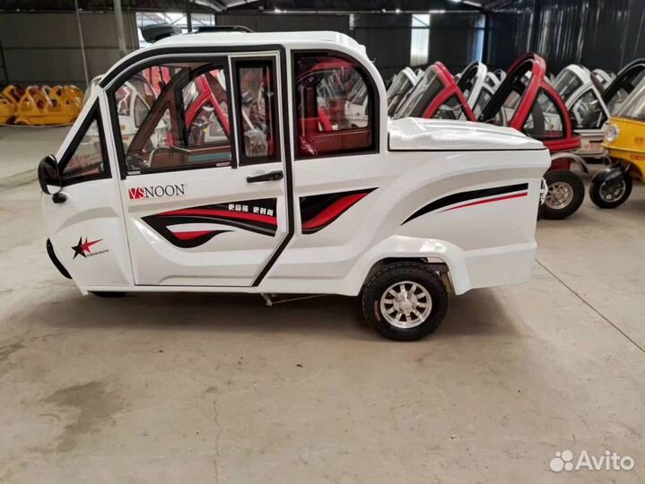 Трицикл GreenCamel Шторм Пикап (60V 1500W) кабина