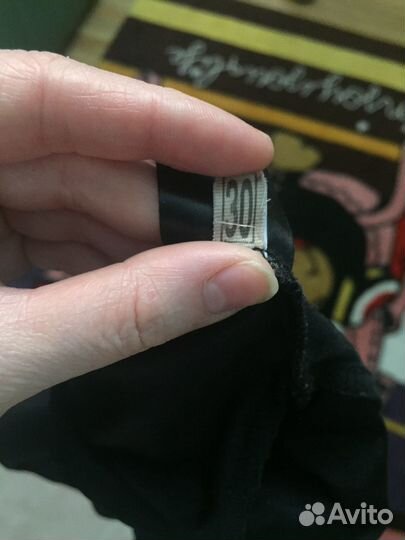 Гимнастический купальник черный детский