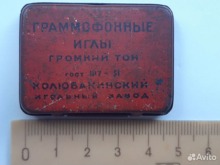 Иглы граммофонные