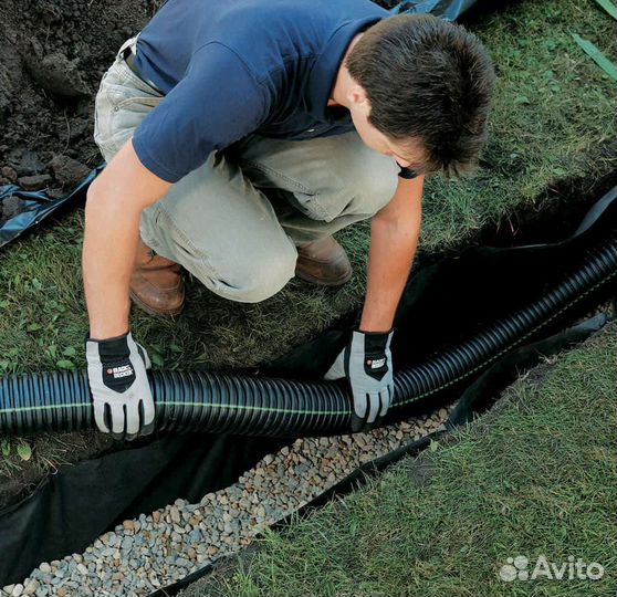 Дренаж участка Благоустройство