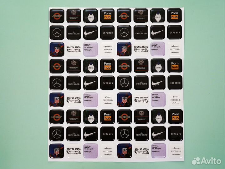 3d стикеры для Вашего бизнеса